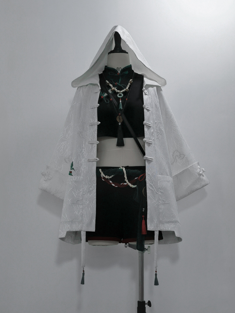 White Chinese-style Prince Lolita Set