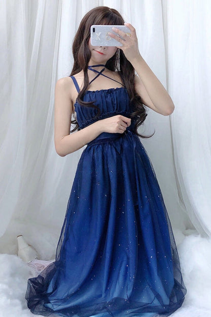 Fairy Lolita Starry Sky Dress Set