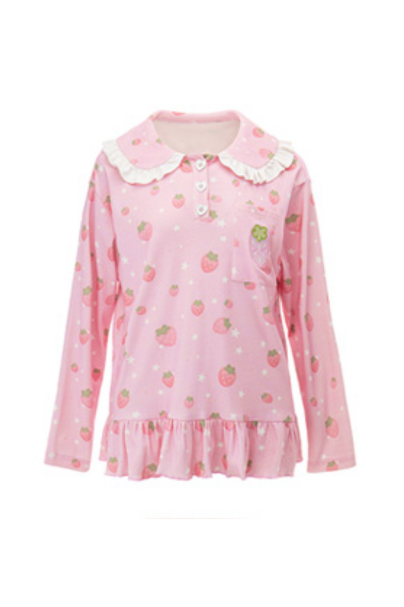 Strawberry Star Pajamas