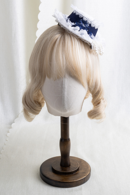Lace Hat Lolita Clip