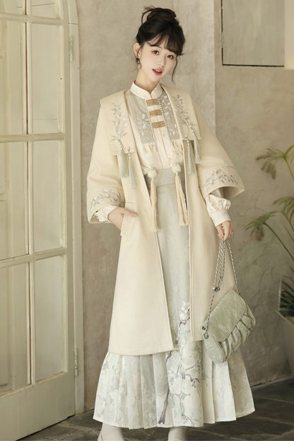 Forest China Coat + Skirt + Top