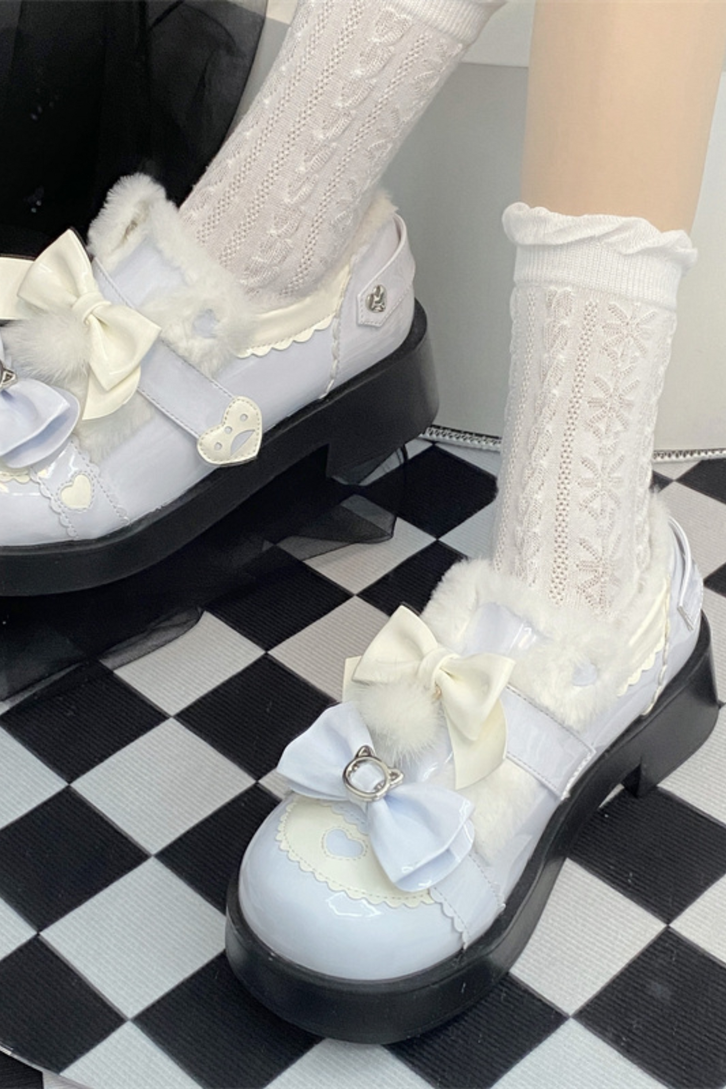 Double Ribbon Sweet Girly Shoes