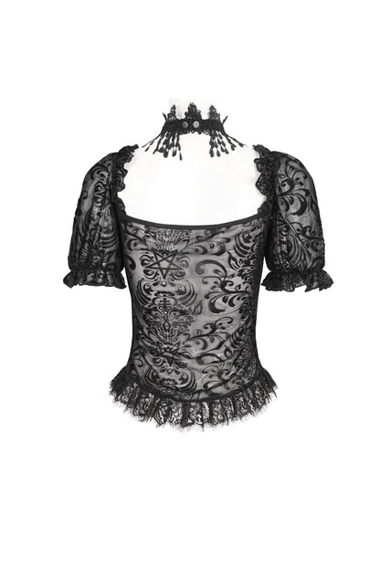Casually Elegant Blouse with a Refined Edge