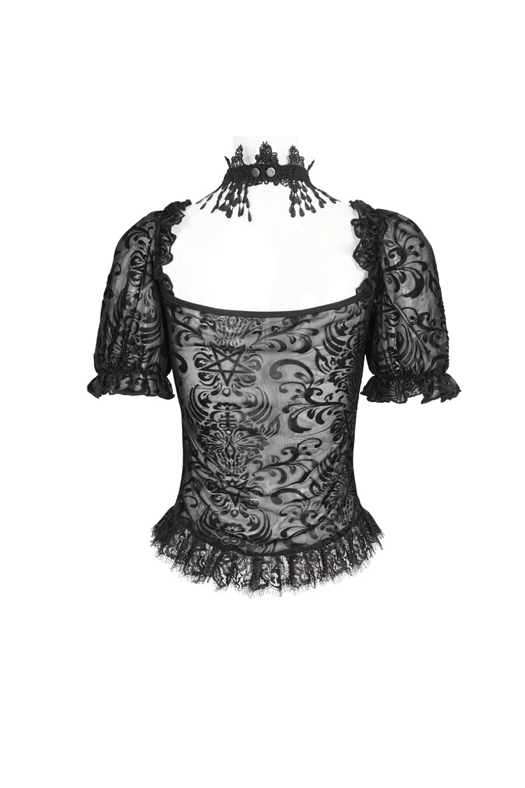 Casually Elegant Blouse with a Refined Edge