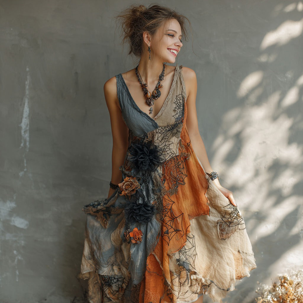 Subtly Elegant Dress with a Refined Vintage Look