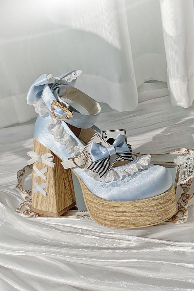 Alice's Adventure Retro Doll Lolita Heels