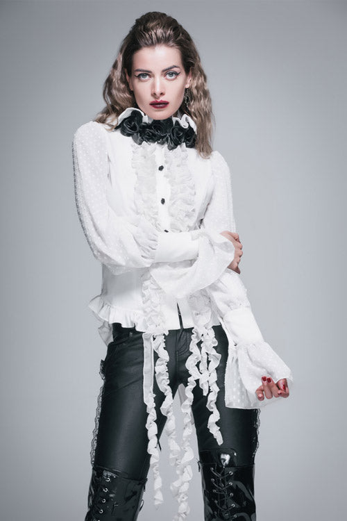 Classic Vintage Blouse with a Flattering Fit