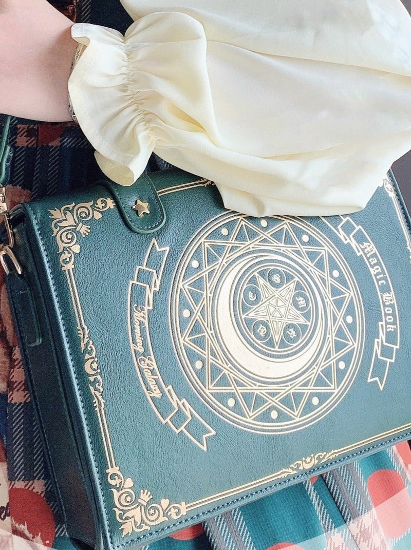 Antique Book Magic Bag