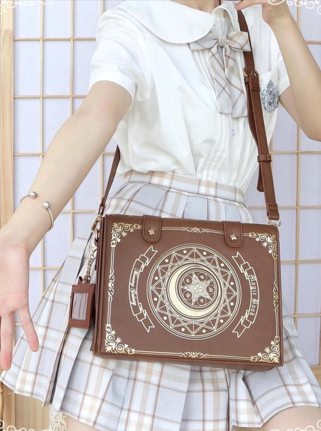 Antique Book Magic Bag