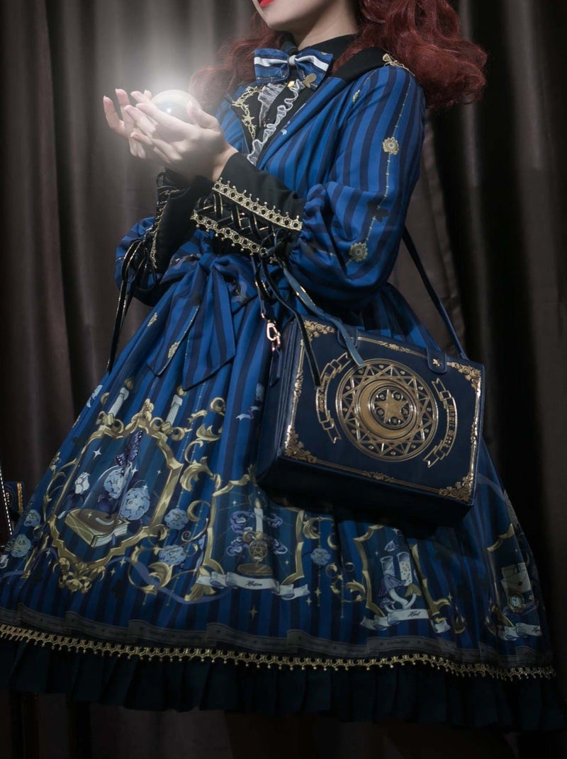 Antique Book Magic Bag