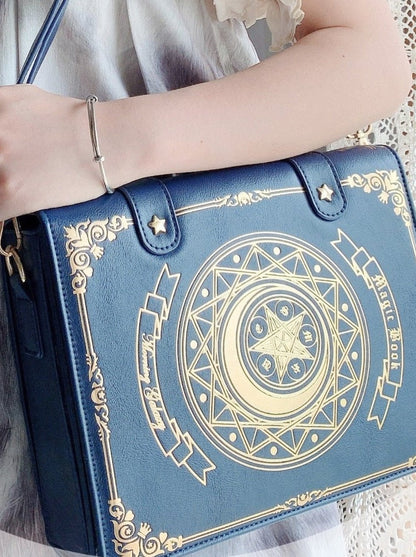 Antique Book Magic Bag
