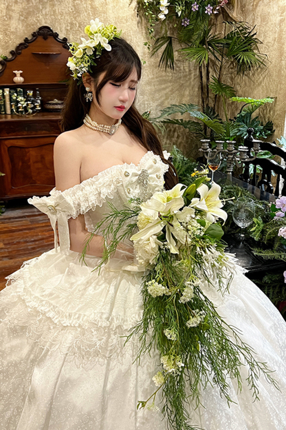 Off-shoulder Sweet Clara Lolita Dress