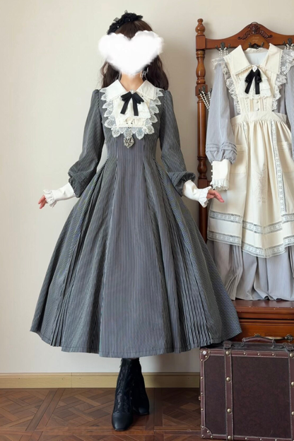 Retro Lolita Dress + Apron
