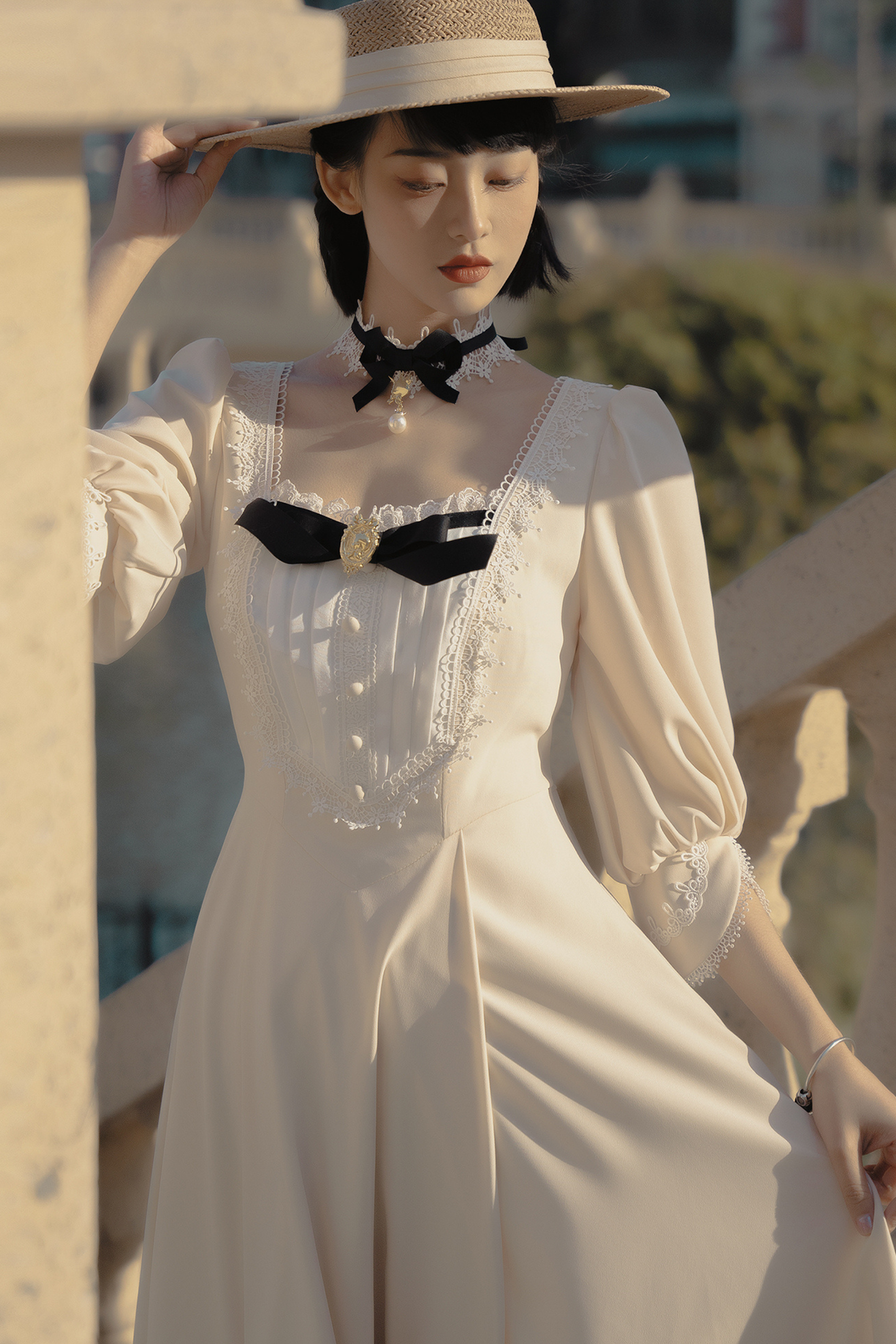 Retro Lace Classic Lolita Dress