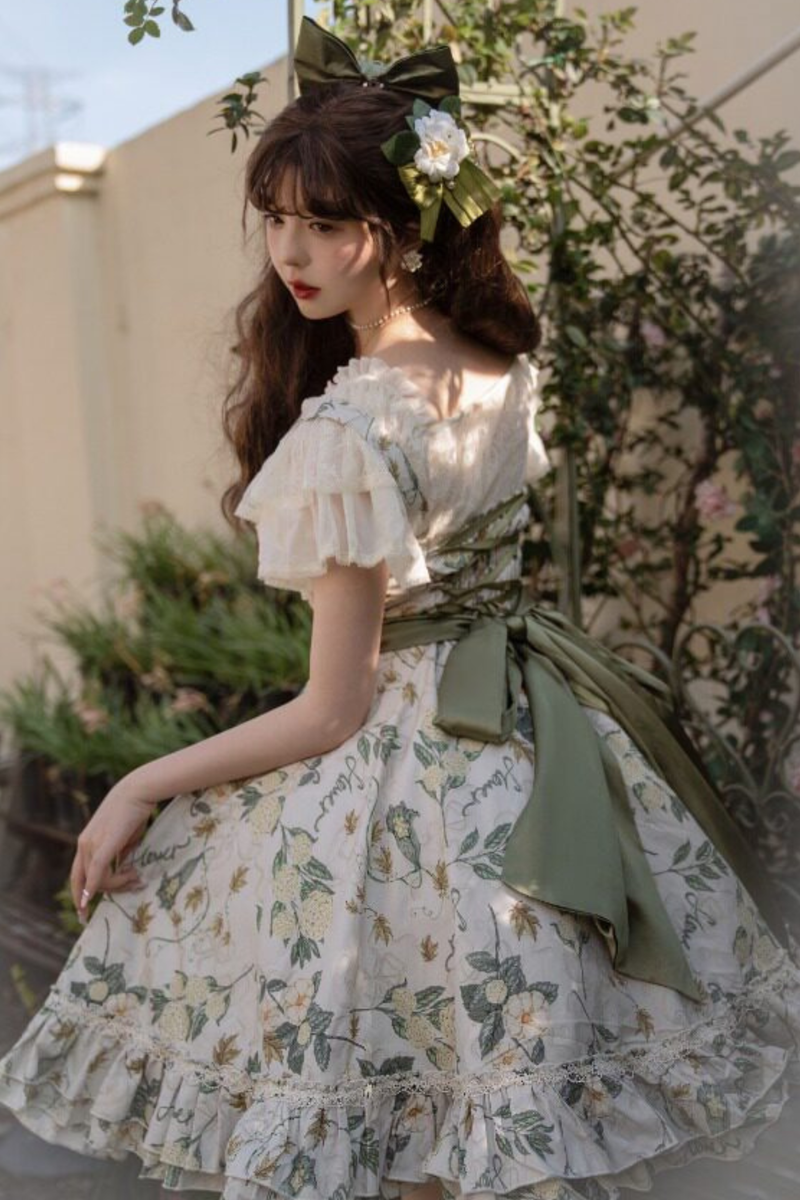 Camellia Moon River Jumper Skirt