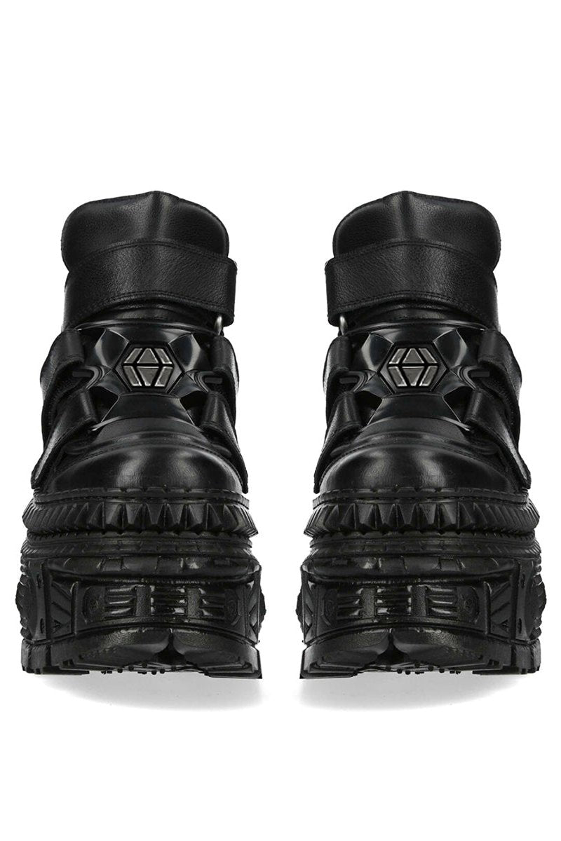 Big Center Design Platform High-top Shoes
