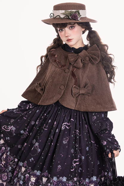 Winery Retro Bear Lolita Dress
