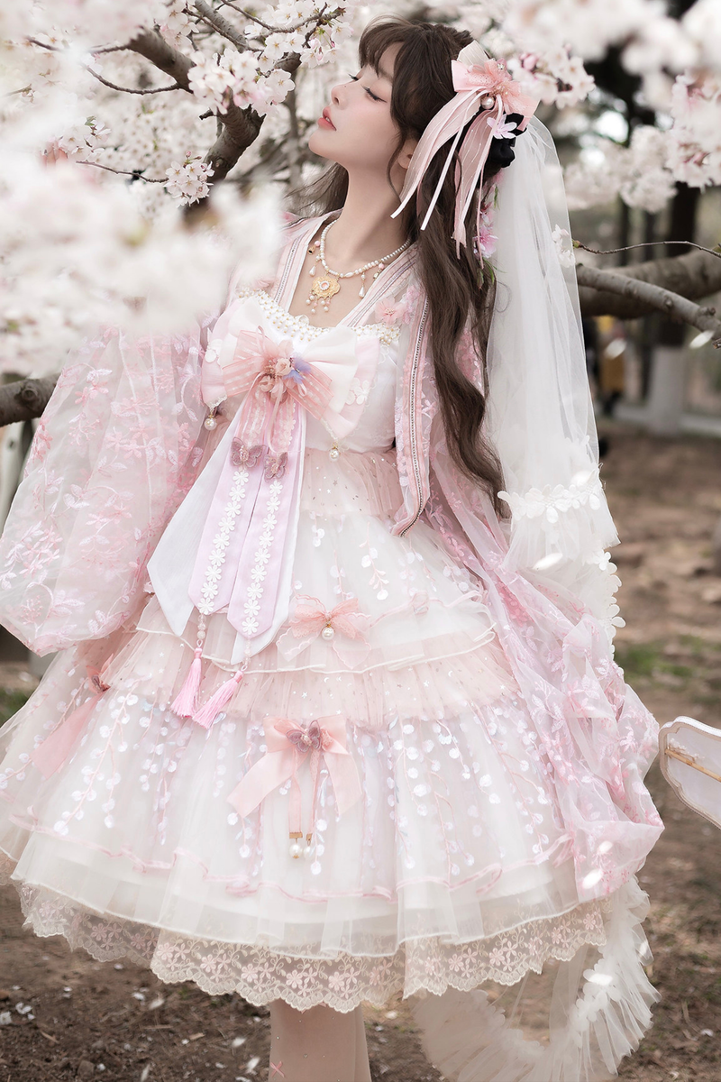 Sakura Sweet Chinese-style Lolita Dress