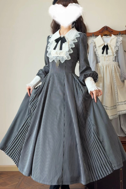 Retro Lolita Dress + Apron