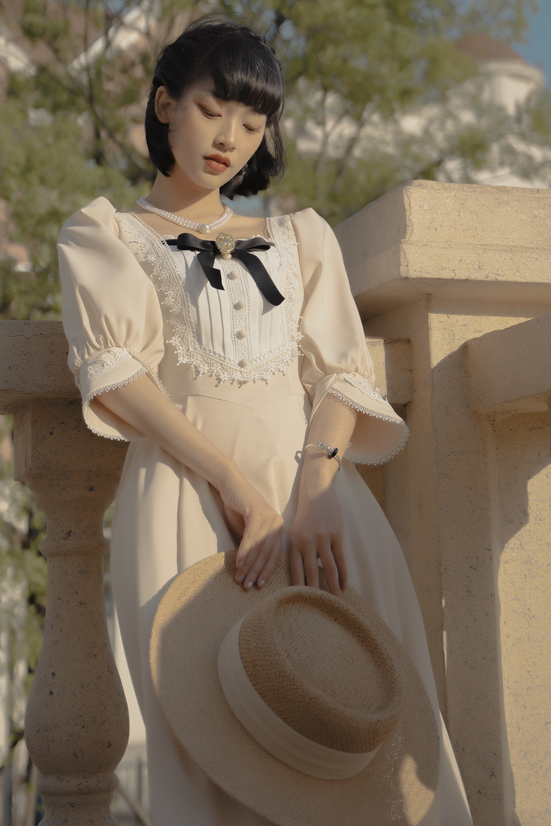 Retro Lace Classic Lolita Dress
