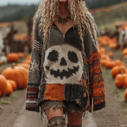 Subtly Elegant Sweater with a Refined Vintage Look