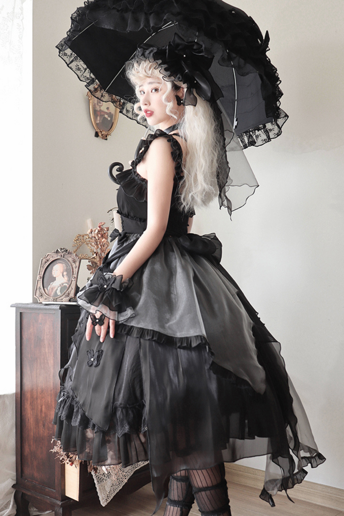 Flying Sleeves Big Lolita Dress