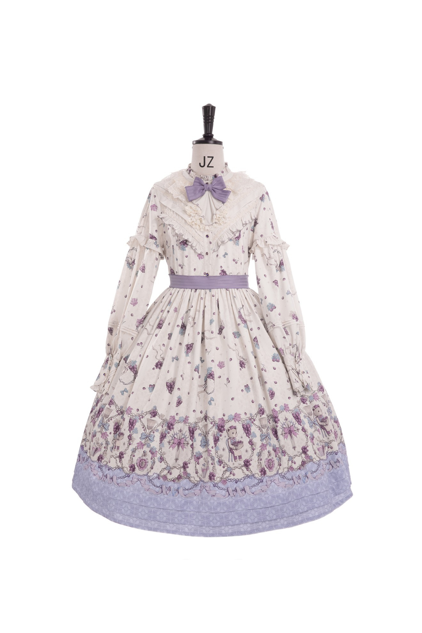 Winery Retro Bear Lolita Dress