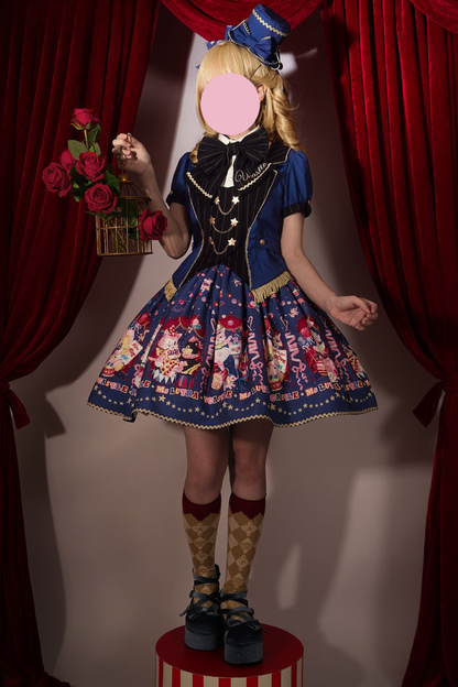 Circus Suspender Lolita Dress + Skirt