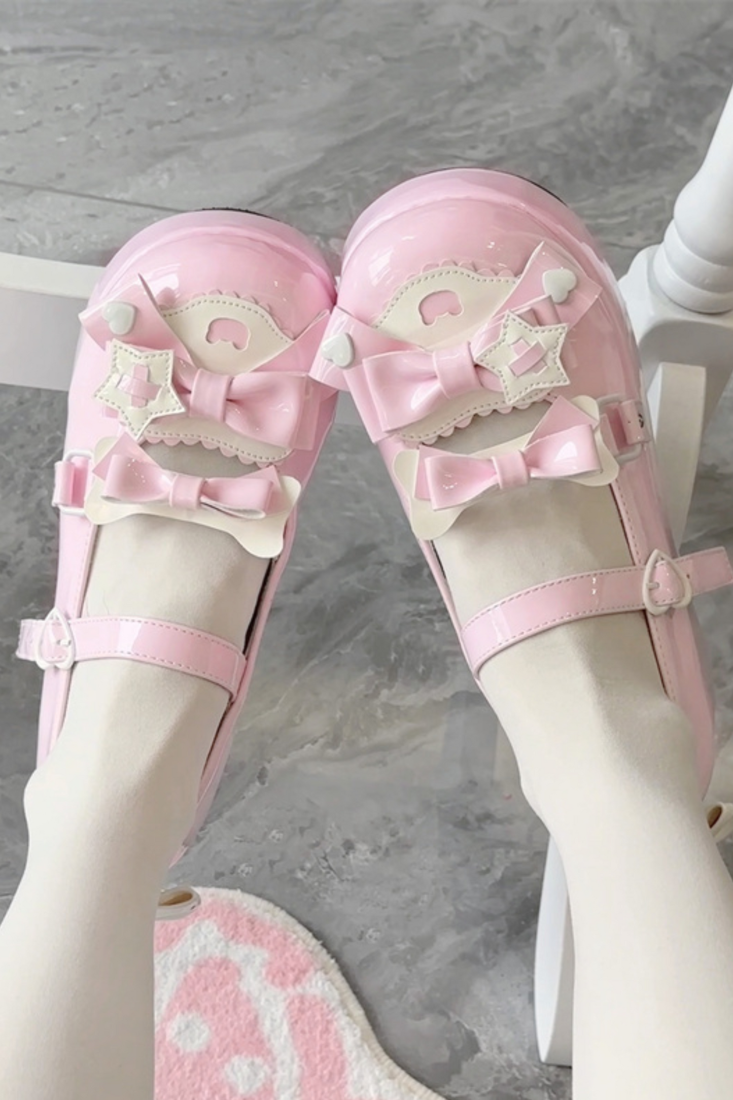 Cookie Lolita Make a Wish Knot Shoes