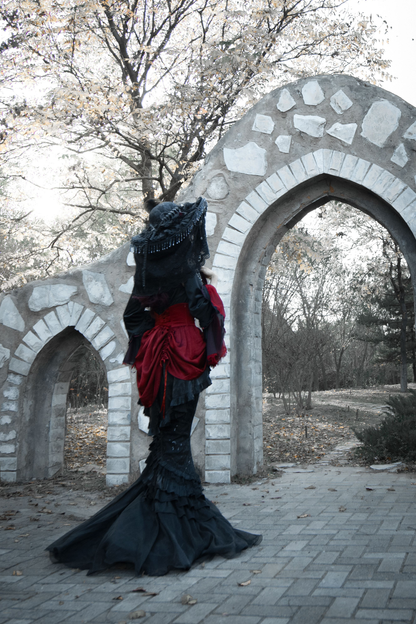 Dark Flower Gothic Lolita Set