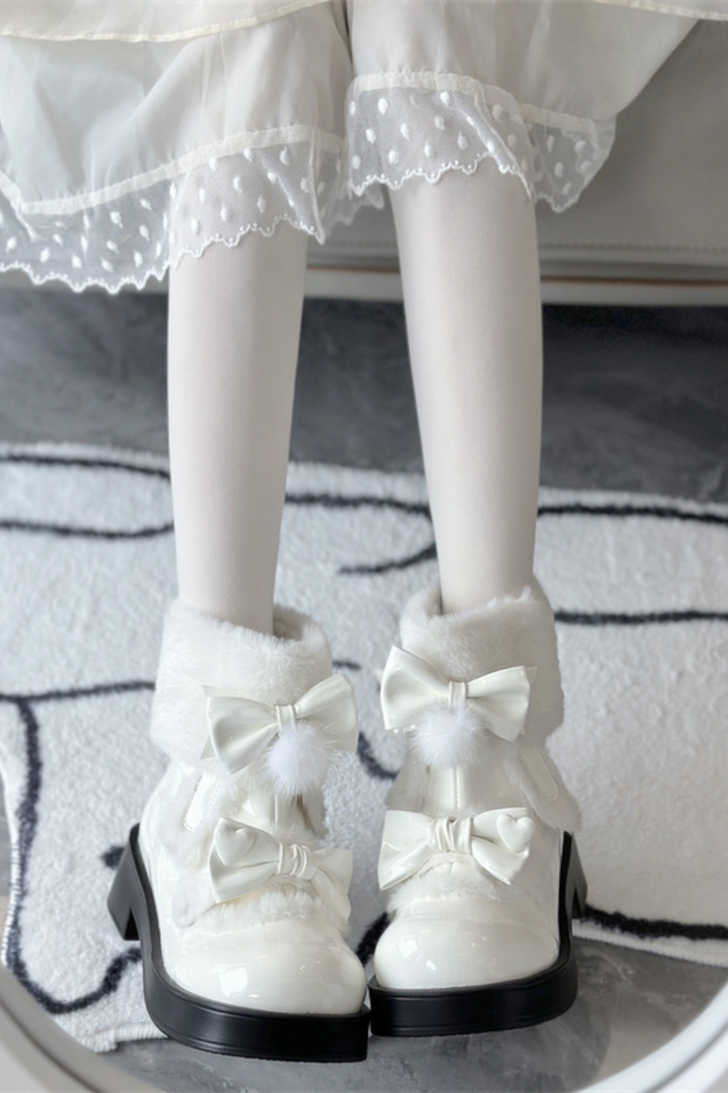 Dark Snow Lolita Boots