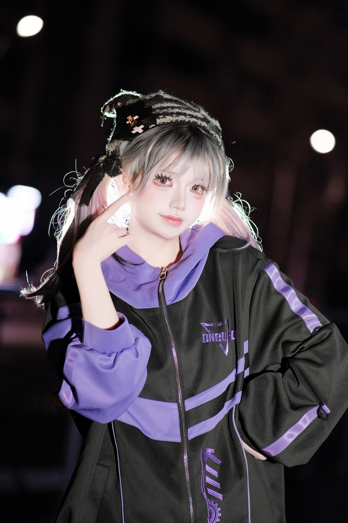 Cyber Subculture Jersey Jacket + Shorts + Leg Covers