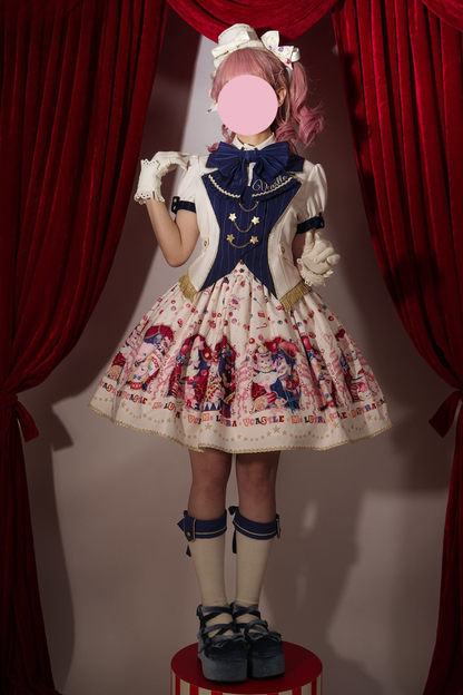 Circus Suspender Lolita Dress + Skirt