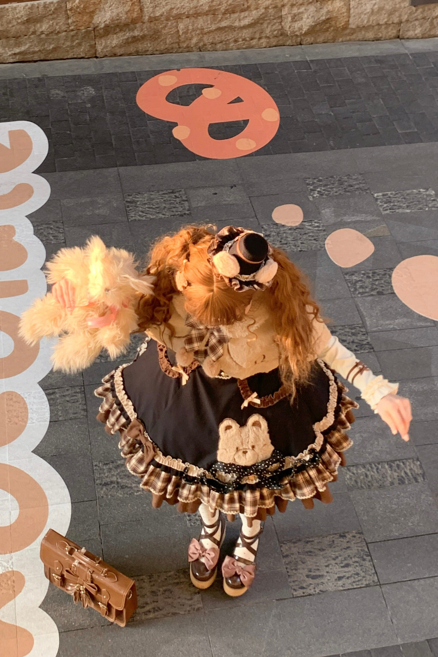 Bear Lolita Jumper Skirt + Top + Cape + Hat
