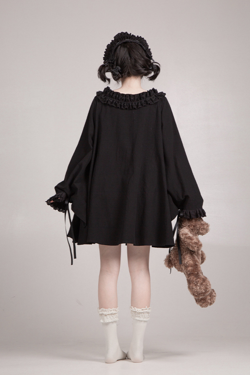 [pre-order] Gothic Doll Lolita Dress + Lolita Apron
