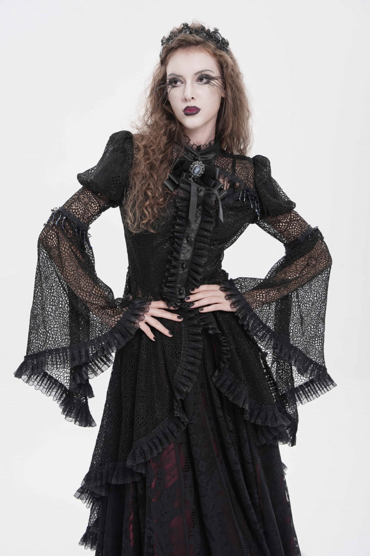 Casually Elegant Blouse with a Refined Edge