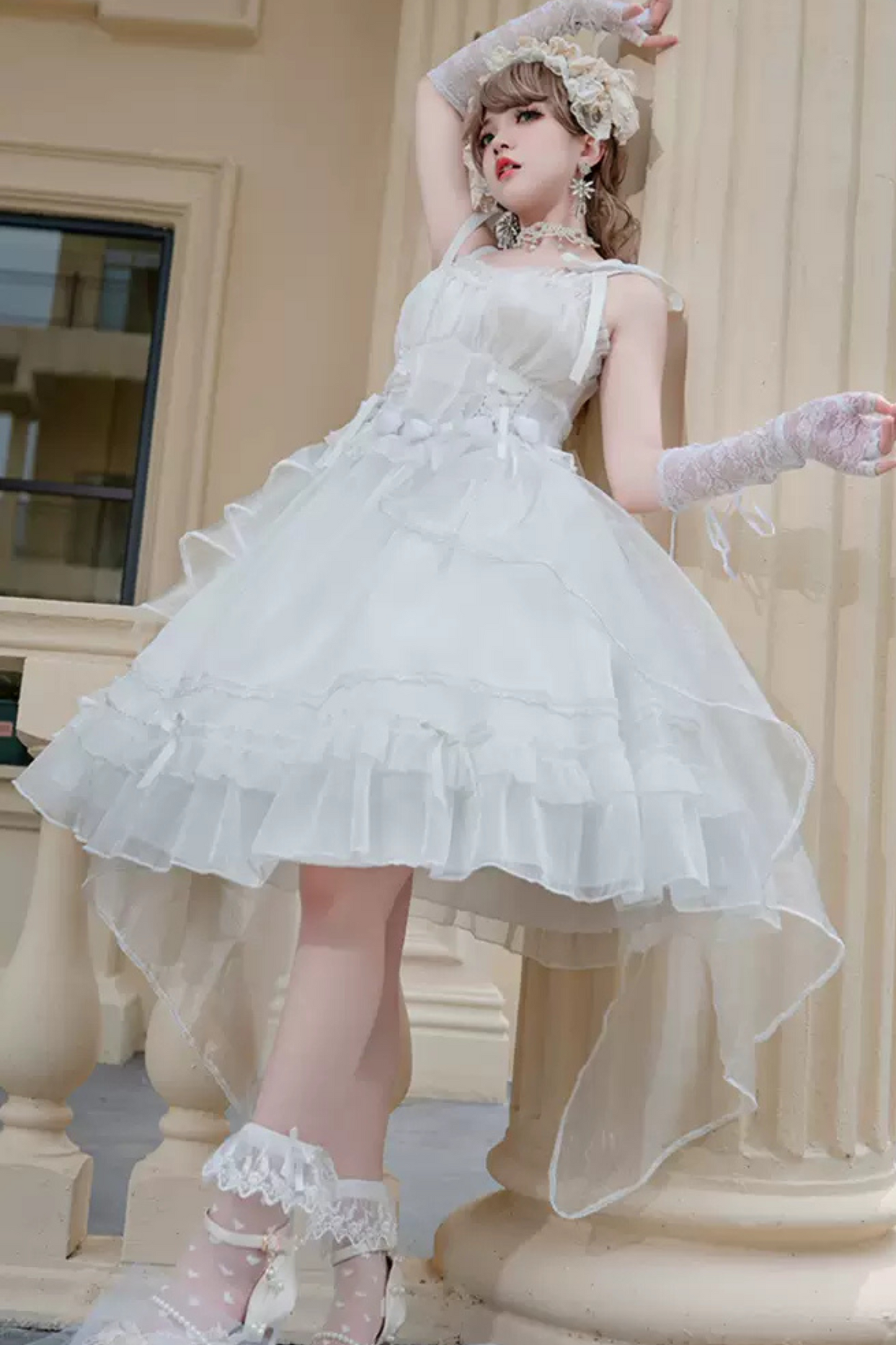 Princess White Dress