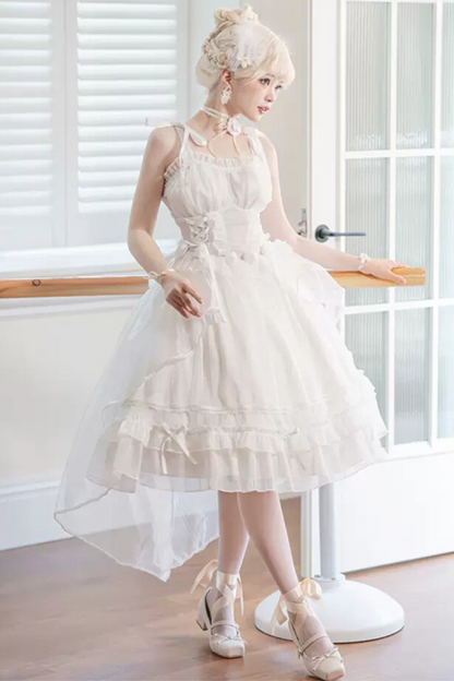 Princess White Dress