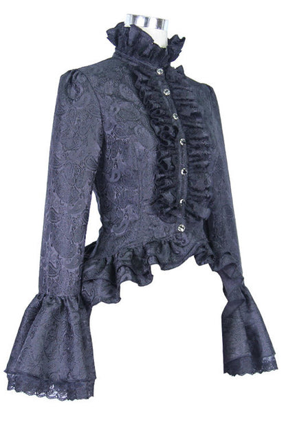 Casually Elegant Blouse with a Refined Edge