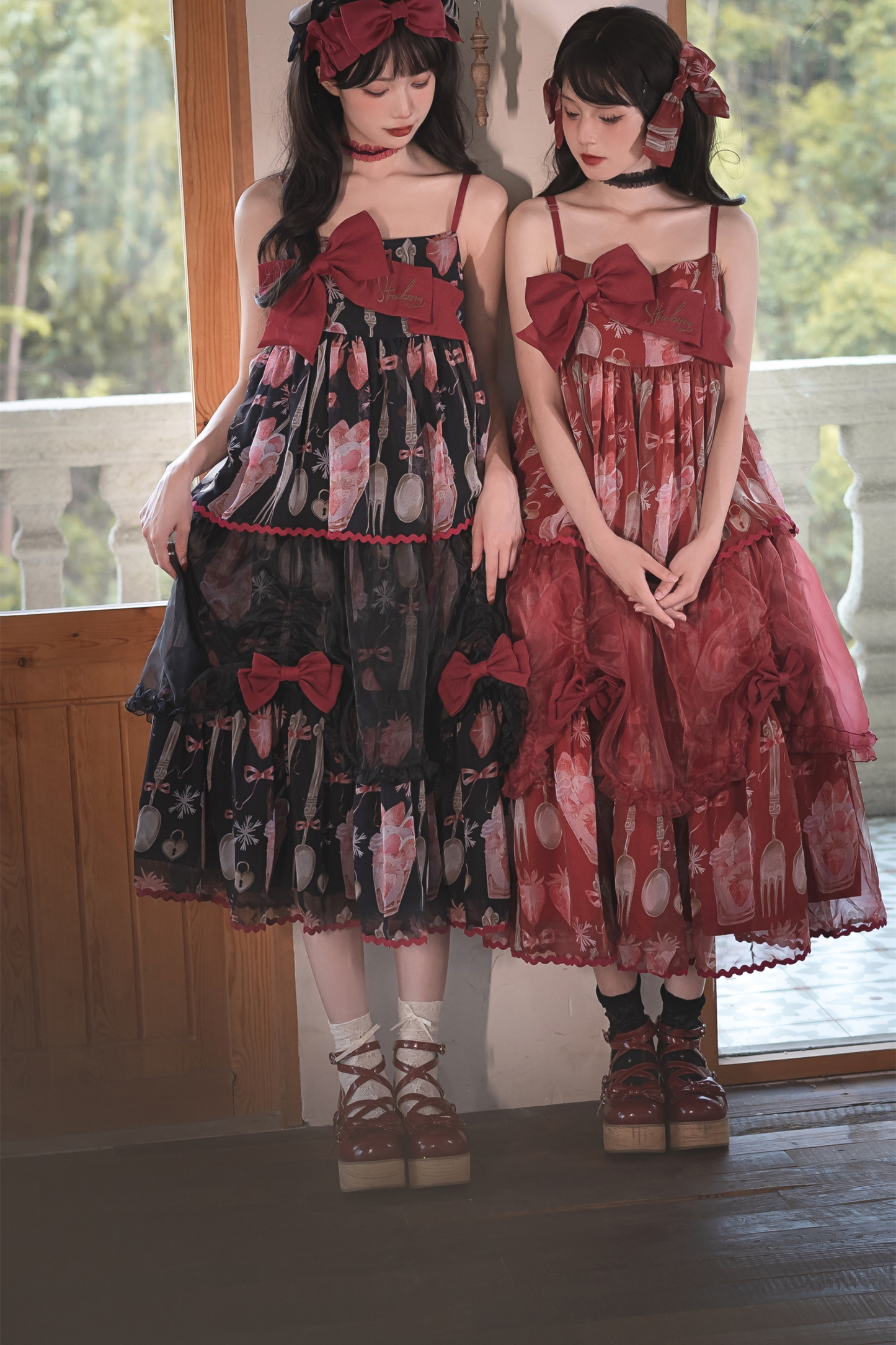Strawberry Box Lolita Camisole Dress