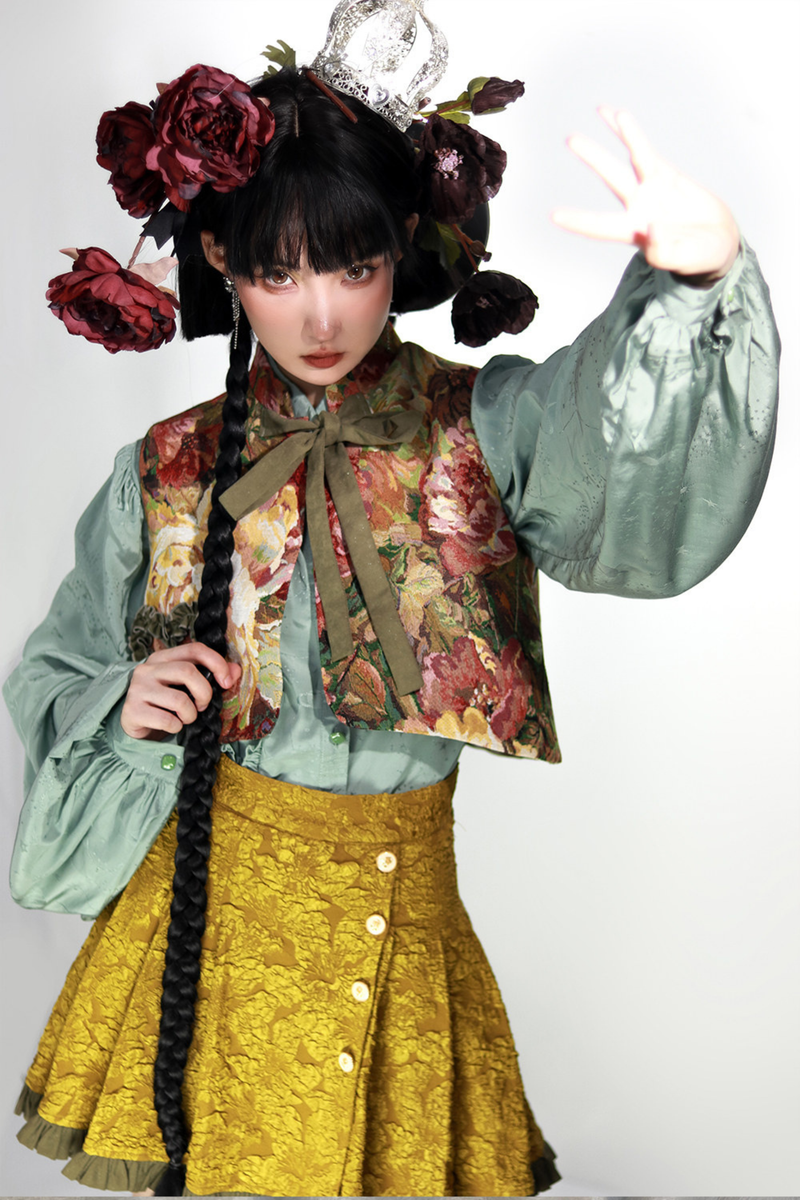 Golden Night Lolita Blouse
