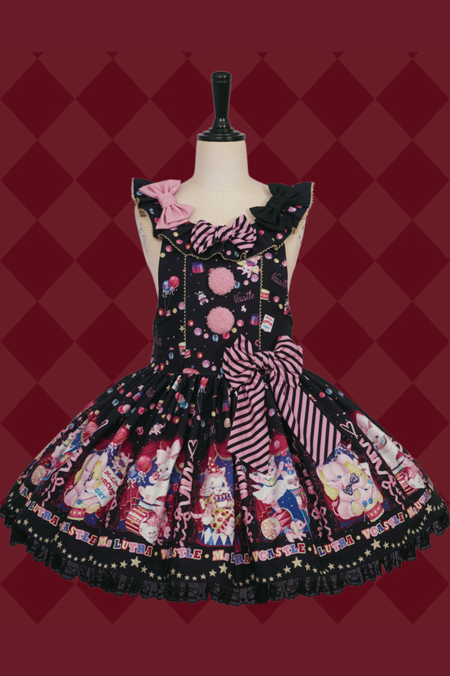 Circus Suspender Lolita Dress + Skirt