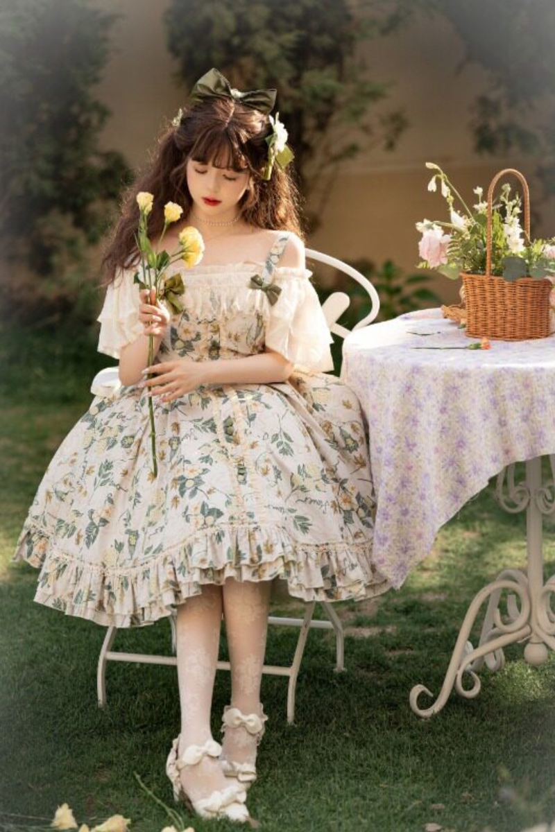 Camellia Moon River Jumper Skirt