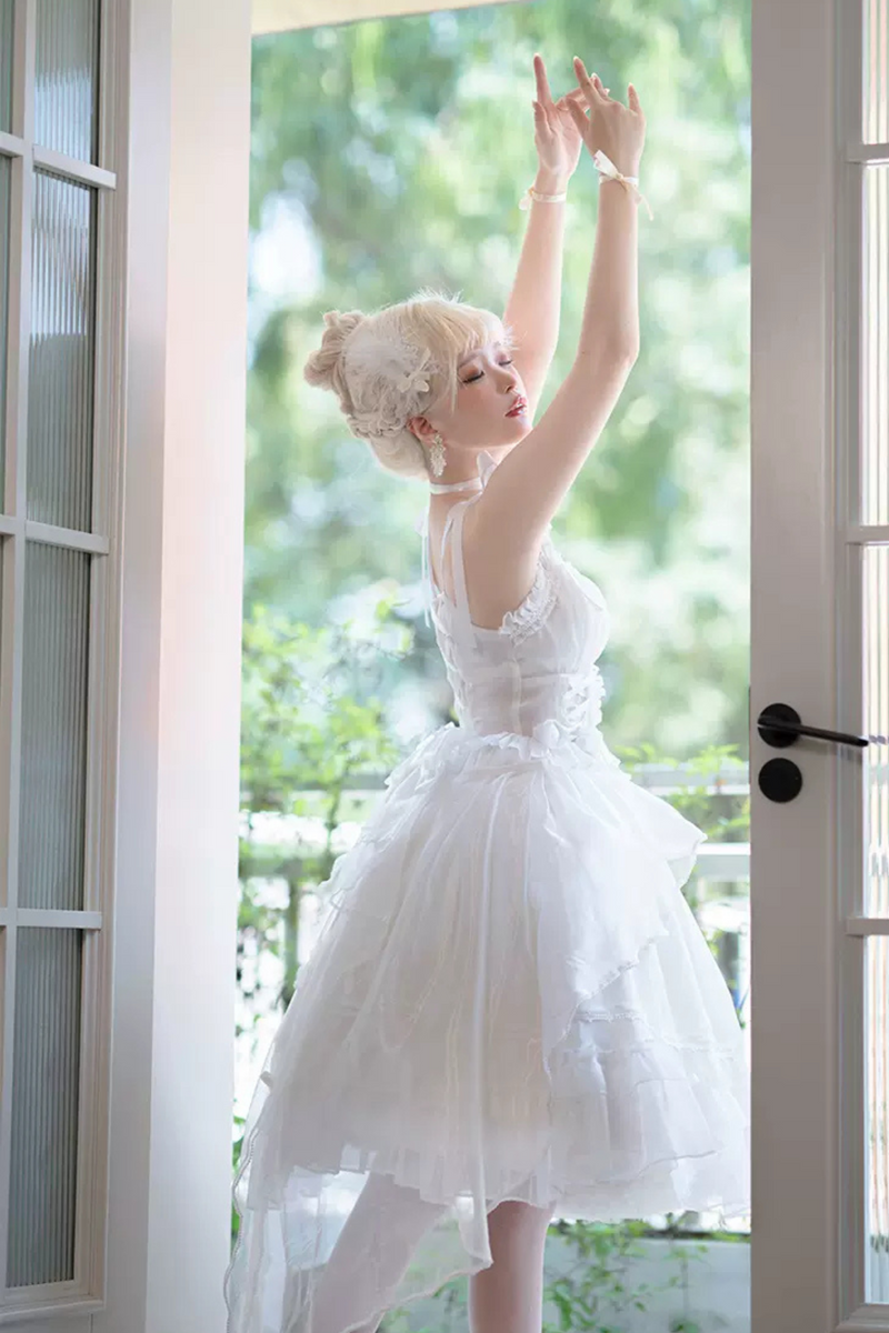 Princess White Dress