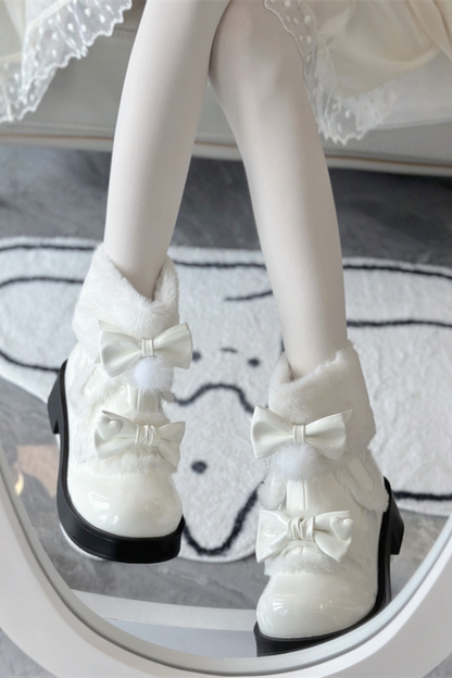 Dark Snow Lolita Boots