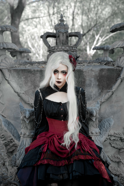 Dark Flower Gothic Lolita Set