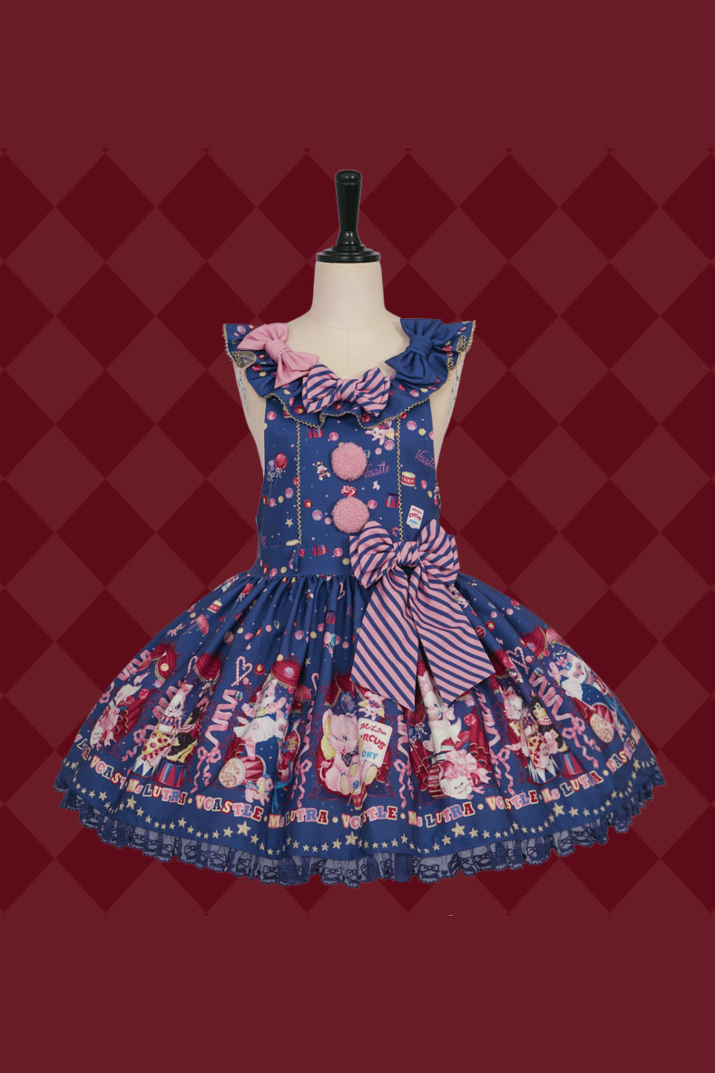 Circus Suspender Lolita Dress + Skirt