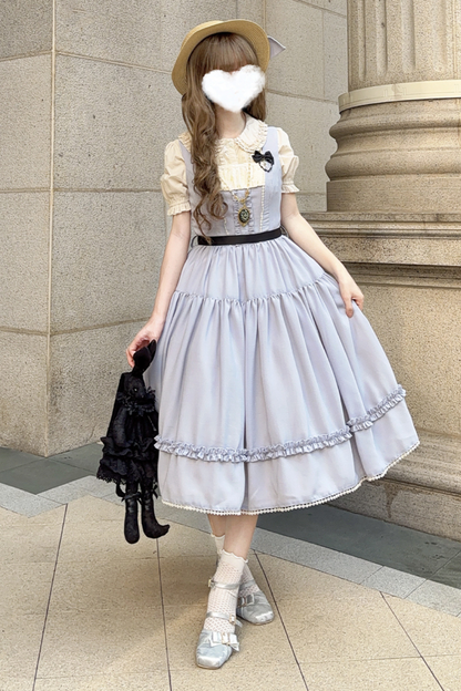 Sketch Wild Rose Lolita Jumper Skirt