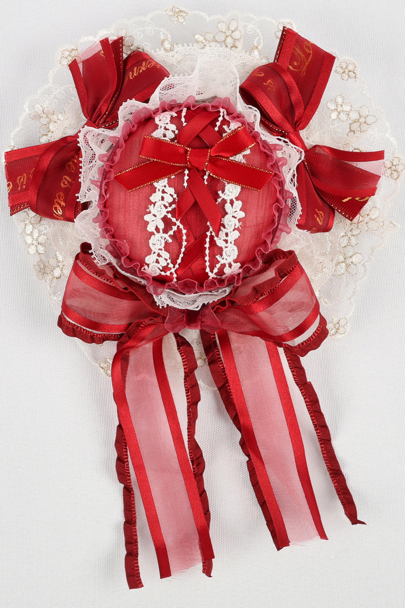 Rose Lace Lolita Bonnet + Hat + Hairband + Clip Hat + Crown