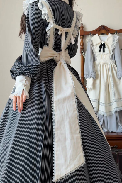 Retro Lolita Dress + Apron